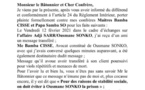 Voici le document qui confirme la plainte de Me Dior Diagne contre Me Bamba Cissé