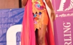 La chanteuse Queen Biz très glamour dans sa robe panachée de rose et orange...!