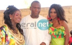 Sophia Thiam avec son époux, Ahmada, et sa soeur, Lissa 