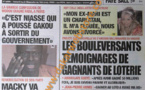 A la Une du Journal L'Observateur du Samedi 04 Mai 2013
