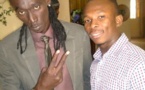 Le rappeur Duggy Tee en compagnie du réalisateur Gaby