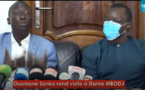 VIDEO:  Visite d'Ousmane Sonko à Dame Mbodj