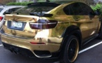 AS Monaco: Voici l’incroyable voiture version or d’Ibrahima Touré