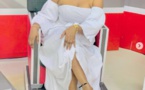 Admirez la robe blanche de Mignonne Jeanne de la Sen Tv, qui met en valeur sa beauté (Photos)