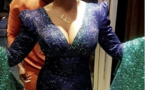  Robe très chic et glamour: Ndèye Ndack illumine la toile (Photos)