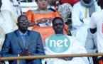 Massamba Mbaye de D-Média aux côtés de Cheikh Tidiane Ndiaye du Cng de lutte