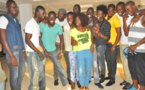 Adama Paris et les mannequins hommes sélectionnés pour le Dakar Fashion Week 2013