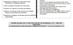 Une Grande Société de la Place recrute