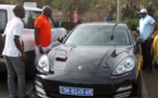 Aziz Ndiaye et sa porsche Panamera Hybrid 2013 au Terrou-Bi!