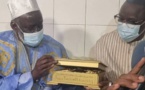 Leylatoul Khadri: Thierno Madani Tall offre un exemplaire du Coran serti d’or à Macky Sall