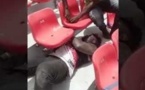 Du jamais vu ! Le lutteur sanctionné par le CNG, répare lui-même les sièges de l’arène ...