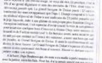 Article de presse datant d'août 94: Le Grand Serigne Pape Ibrahima Diagne a été condamné à une peine de six mois pour escroquerie 