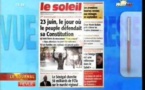 Revue de presse du samedi 22 juin 2013 (Ousmane Sene)