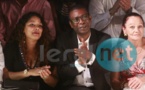 Youssou Ndour, son épouse et sa belle-mère au Dakar Fashion Week