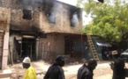 PHOTOS / Kaolack: Incendie du Marché central