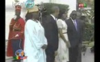 L'arrivée de Barack Obama au Palais de la République du Sénégal