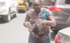 [Photos] Malmenée par les policiers, Fatou Thiam perd sa perruque