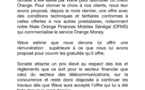 Affaire achat crédit téléphonique / Après Wave, la Sonatel donne sa version des faits