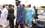 Macky Sall et son fils aîné Amadou à la Grande Mosquée de Dakar