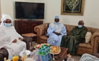 Le Khalife Babacar Sy Mansour rend visite  au président Lamine Diack (en image)