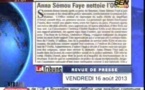 Revue de presse du vendredi 16 Août 2013 (Ahmed Aidara)