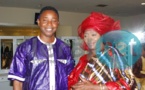 Le chanteur Alioune Kassé avec l'élégante Soda Mama Fall