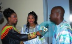 Djiby Dramé en mode interview avec Aïcha Diouf de Sen Tv en présence de Maman Chérie