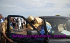 Pape Diagne, le Grand Serigne de Dakar rentre difficilement dans sa voiture à cause de son « Grand Boubou »