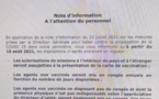 Senelec: "Les agents non vaccinés seront mis en congés annuels, en fonction du..."