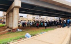 PHOTOS / Pont de Diamalaye: Un camion sans frein dérape et se renverse