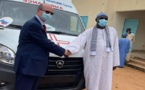 Commune de Ngueune Sarr: Mbaye Sarr, le Pdg de Senecartours, offre une nouvelle ambulance au Poste de Santé