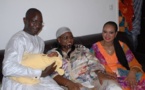 La Première Dame au baptême de la fille de Abdou Aziz Mbaye
