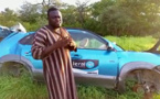 Accident de l'équipe de Leral: Moussa Soumbounou, Président JCS, de retour sur les lieux, sensibilise sur la route