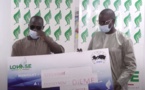 Remise de chèque à la Lonase: Ousseynou Diémé rafle plus de 32 millions FCfa au PMU