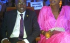 Abdou Mbow aux côtés de l'épouse de Cheikh Yérim Seck