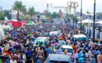 Affluence des pèlerins vers la ville sainte: Les images du 17 Safar près de la Grande Mosquée de Touba