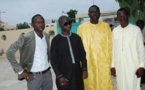 Daouda Thiam, Pape Ngagne Ndiaye, Bara et Alioune Diop au mariage de Dame Dieng