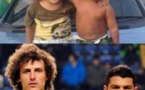 Arrêt sur image: Thiago Sylva-David Luiz et leurs sosies enfants