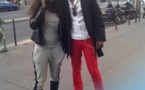 Ndèye Guèye avec Tange Tandian dans les rues de Paris