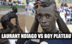 Nouvelle coqueluche: Laurent Ndiago pour une première sort un "khatarbi" devant Boy Plateau