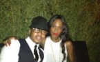 El Hadji Diouf avec Maty Diouf, la petite fille du Président Abdou Diouf