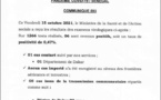 Covid-19: 6 nouveaux cas et 2 décès annoncés