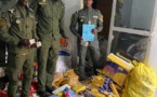 Trafic de stupéfiants : la Douane saisit de faux médicaments, de la morphine d’une valeur de 51 millions FCFA et 680 kg de chanvre indien entre Nioro et Sandiara