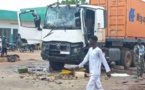 Avenue Cheikh Ahmadou Bamba: Un camion porte-conteneurs écrase un piéton