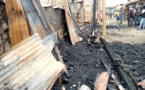 Le marché de Diamaguène en flammes: 3e incendie déclaré en une année !