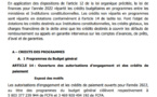 Finances pour l'année 2022: Ce qu'il faut savoir sur les dispositions aux crédits des programmes et dotations (Document, partie 1)