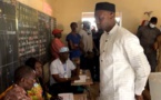 Elections locales à Ziguinchor: Ousmane Sonko dans son bureau de vote (Photos)