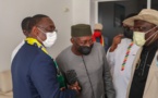  Barthélémy Dias, Déthié Fall, Bougane et Cie avec Macky Sall, pour l'accueil des "Lions" (Photos) 