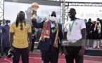 Photos / Remise de la Coupe: Le Président Sall en compagnie de capitaine Koulibaly et du coach Aliou Cissé