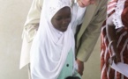 Don de chaussures aux talibés de Grand Mbao